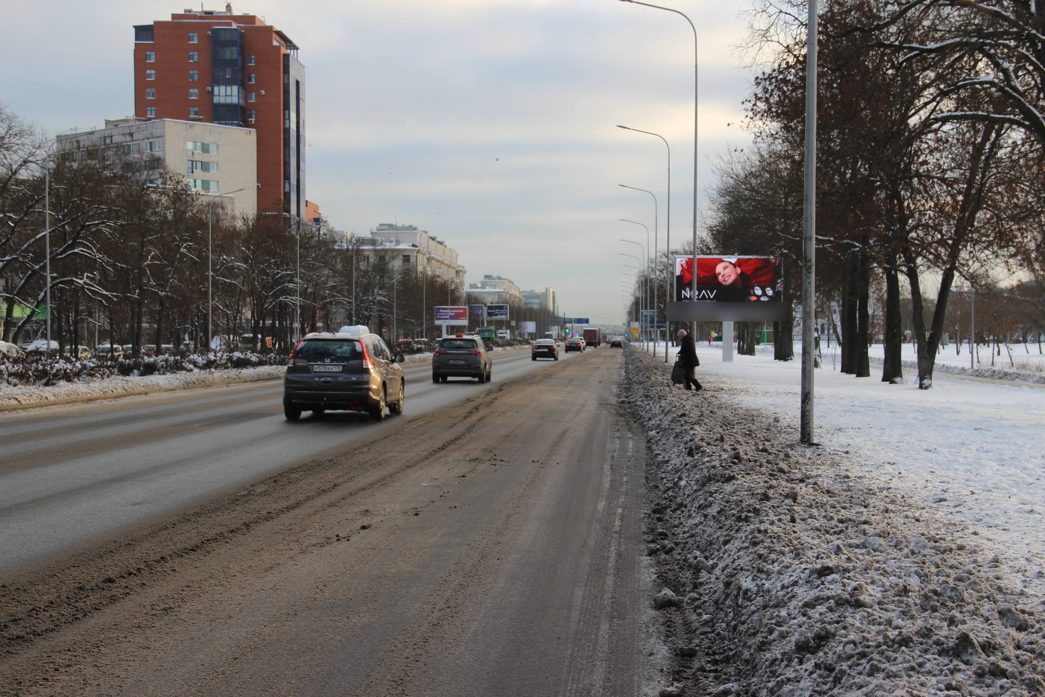 Фотография рекламного носителя, тип: Билборд 3x6, адрес: Московское ш., д.8, Санкт-Петербург, Россия. Сторона А1 №119979