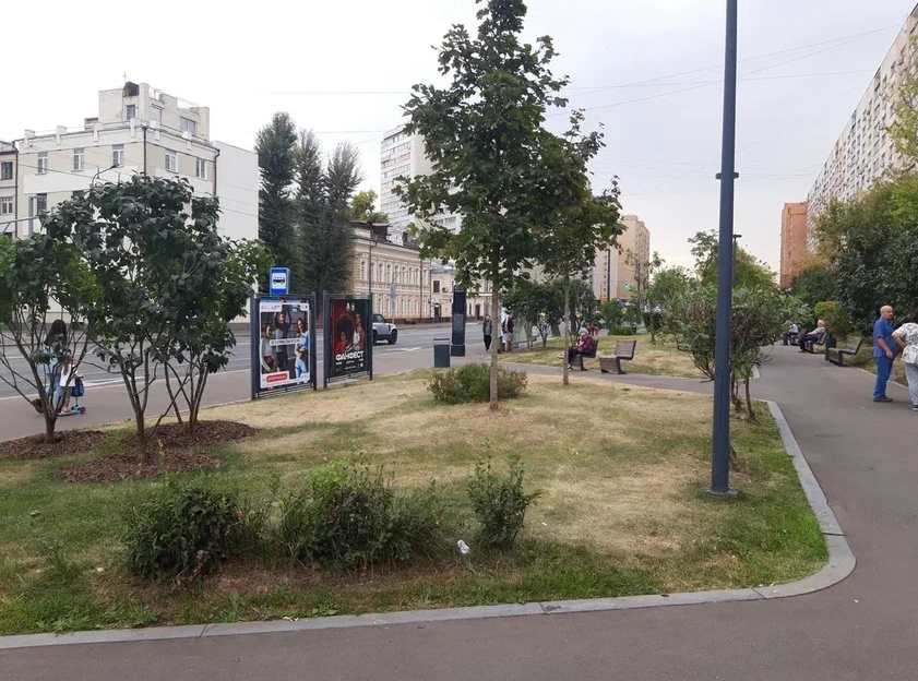 Фотография рекламного носителя, тип: Афиша 1.75x1.8, адрес: Бакунинская ул., д.55, стенд 2, Москва, Россия. Сторона B №886517