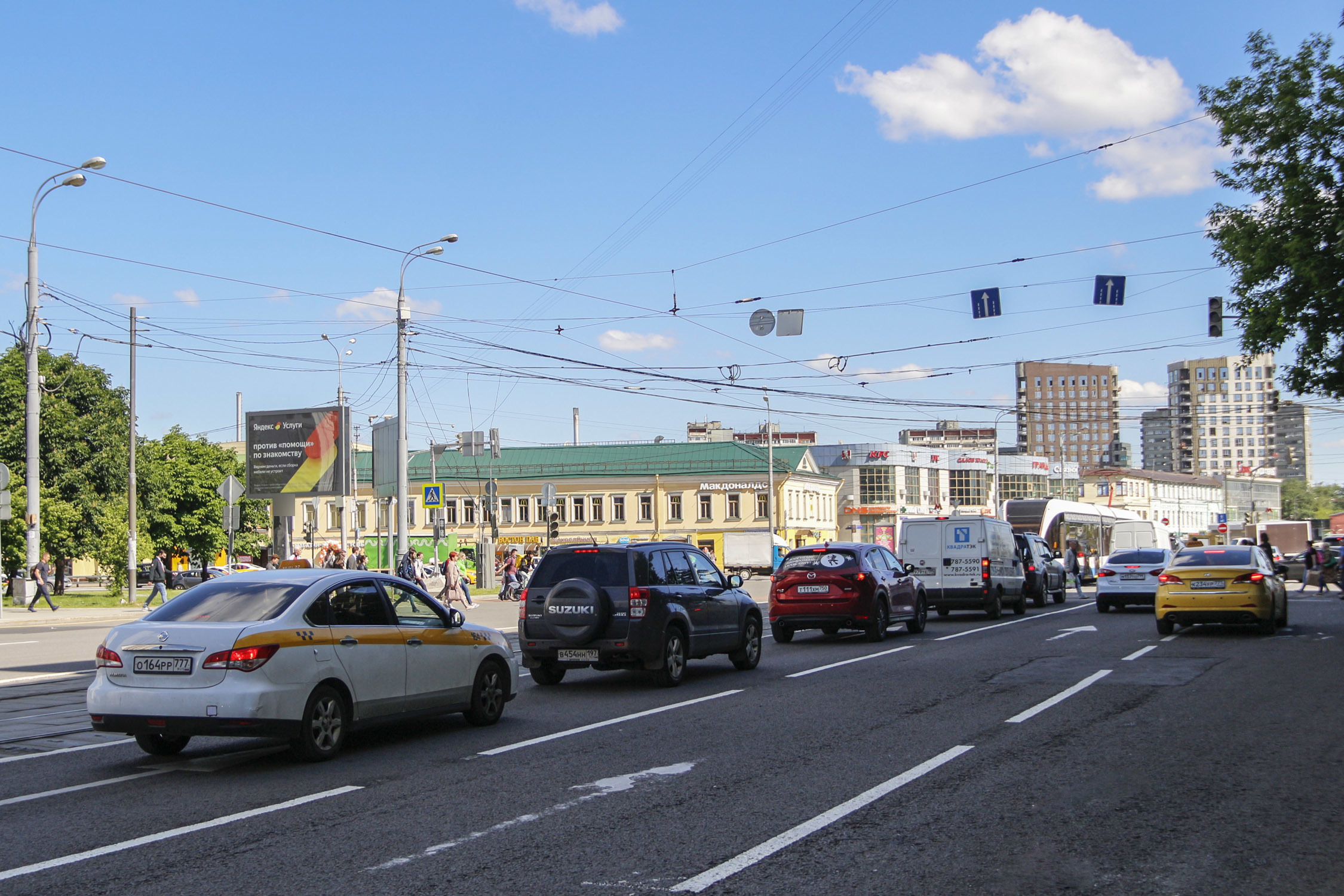Фотография рекламного носителя, тип: Ситиборд 2.7x3.7, адрес: Рогожский Вал ул., д.1/2, стр.1, Москва, Россия. Сторона Б1-Б5 №577613