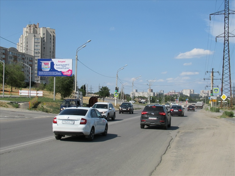 Фотография рекламного носителя, тип: Билборд 3x6, адрес: Электролесовская ул., съезд с ул.Казахской, Волгоград, Волгоградская область, Россия. Сторона Б №111458