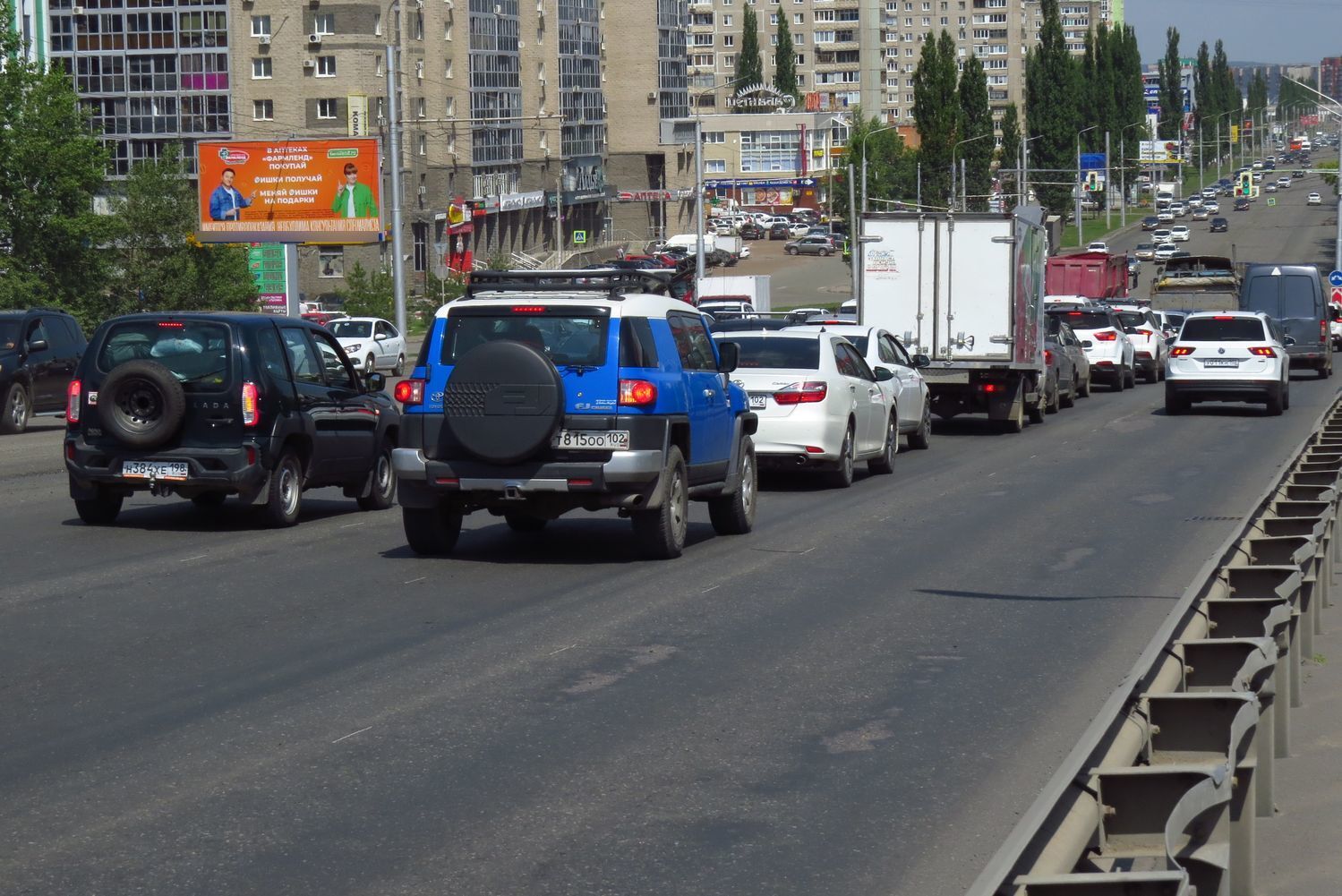 Фотография рекламного носителя, тип: Билборд 3x6, адрес: Маршала Жукова ул., д.2/1, Уфа, Республика Башкортостан, Россия. Сторона Б №92025