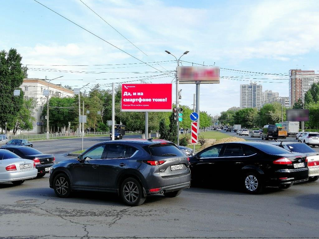 Фотография рекламного носителя, тип: Билборд 3x6, адрес: Маршала Жукова пр-т. Х Хорошева ул., Волгоград, Волгоградская область, Россия. Сторона A1-А11 №82972