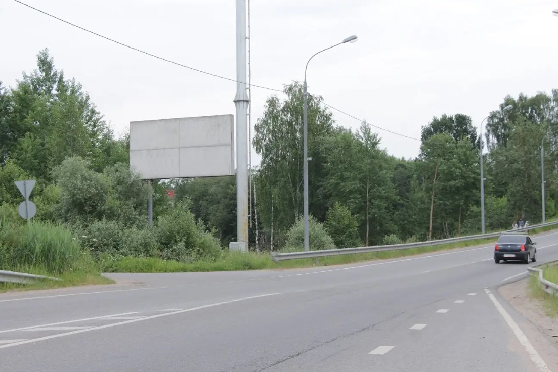 Фотография рекламного носителя, тип: Билборд 3x6, адрес: Баранцево д., Пятницкое ш., 37 400м, Солнечногорск, Московская область, Россия. Сторона B №1072524
