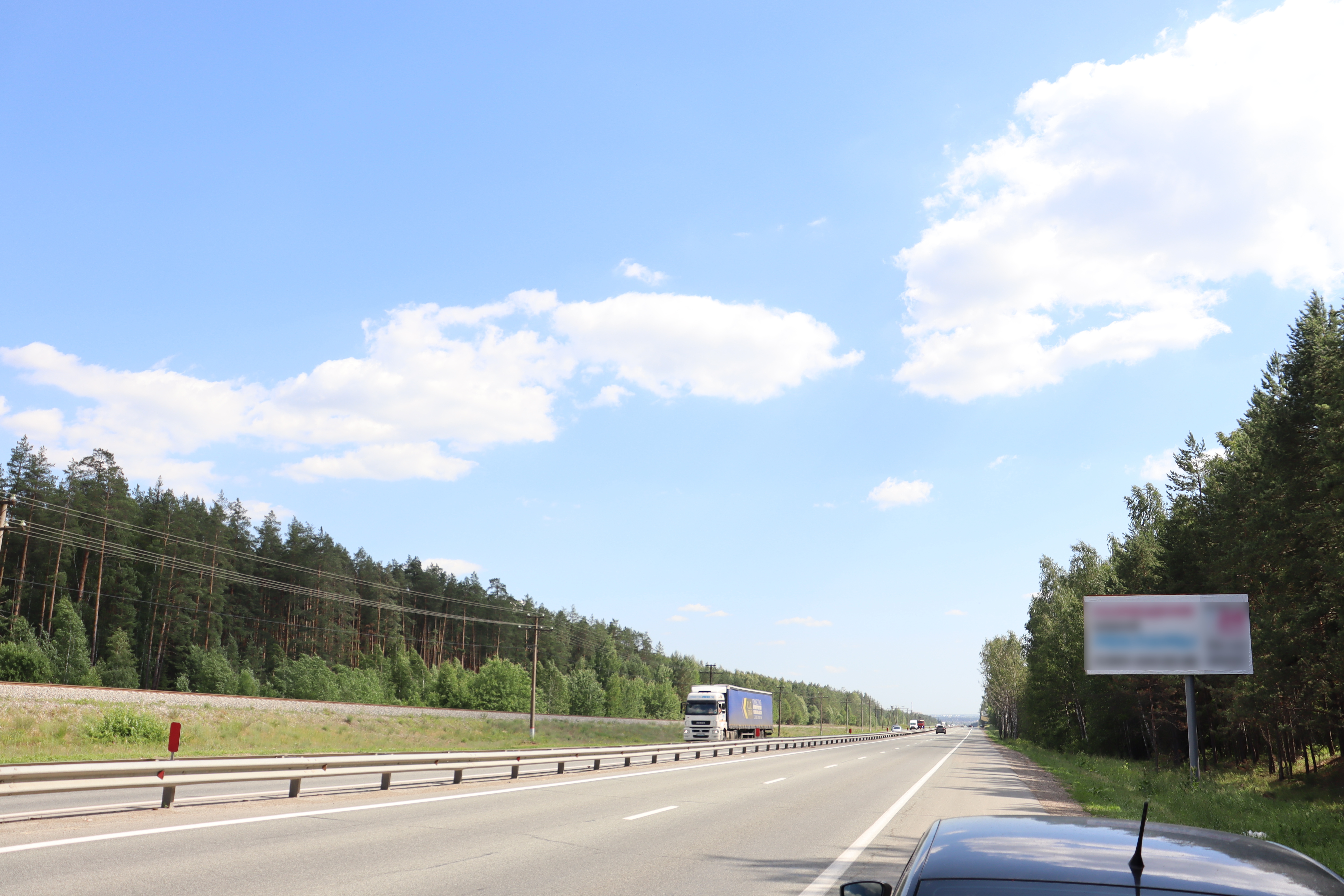 Фотография рекламного носителя, тип: Билборд 3x6, адрес: Трасса М7 после поворота на Мальцево д., поз.1, Елабуга, Республика Татарстан, Россия. Сторона A №871265