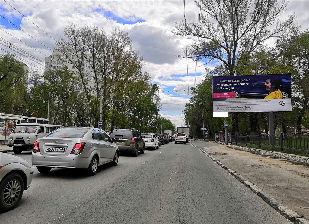 Фотография рекламного носителя, тип: Билборд 3x6, адрес: 50 лет Октября пр-т., д.7, Саратов, Саратовская область, Россия. Сторона А №91022