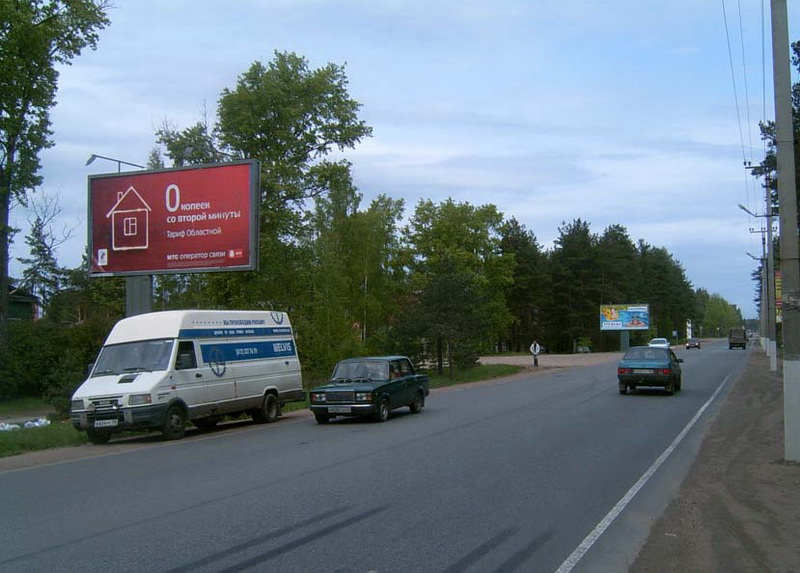 Фотография рекламного носителя, тип: Билборд 3x6, адрес: Всеволожск г., Колтушское ш., 200м до поворота к автозаводу Форд, Ленинградская область, Россия. Сторона Б №131743