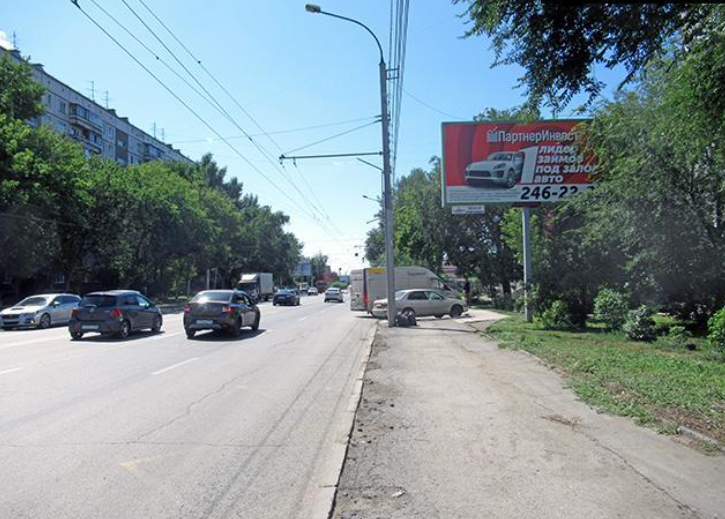 Фотография рекламного носителя, тип: Билборд 3x6, адрес: Дуси Ковальчук ул., д.7 Х Холодильная ул., Новосибирск, Новосибирская область, Россия. Сторона А №188584