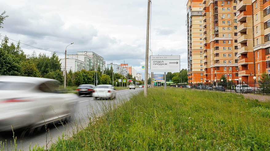 Фотография рекламного носителя, тип: Билборд 3x6, адрес: Дубравная ул., д.12, Казань, Республика Татарстан, Россия. Сторона А №740922