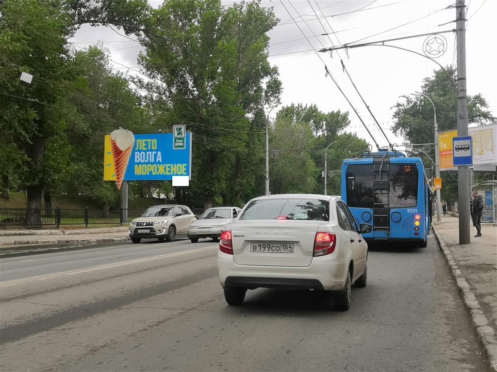 Фотография рекламного носителя, тип: Билборд 3x6, адрес: 50 лет Октября пр-т., д.7, Саратов, Саратовская область, Россия. Сторона Б №91023