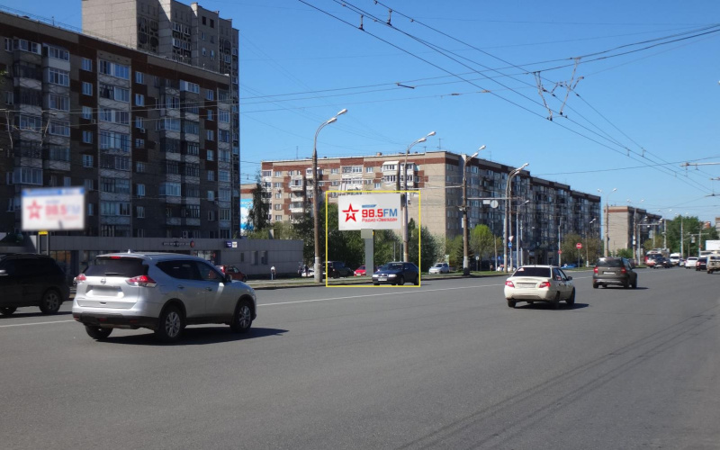 Фотография рекламного носителя, тип: Билборд 3x6, адрес: Удмуртская ул. Х Холмогорова ул., д.263, Ижевск, Республика Удмуртия, Россия. Сторона B №671109