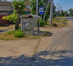 Фотография рекламного носителя, тип: Остановка 1.8x1.2, адрес: Комсомольская ул., ост. «Типография», Рассказово, Тамбовская область, Россия. Сторона Б №1376701