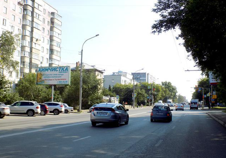 Фотография рекламного носителя, тип: Билборд 3x6, адрес: Дуси Ковальчук ул., д.7 Х Холодильная ул., Новосибирск, Новосибирская область, Россия. Сторона Б №188585