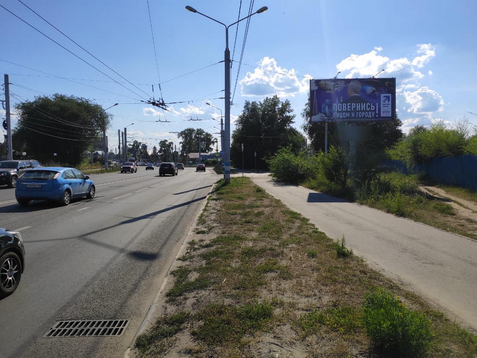 Фотография рекламного носителя, тип: Билборд 3x6, адрес: Деева ул. Х Брестская ул., Ульяновск, Ульяновская область, Россия. Сторона А №1027631