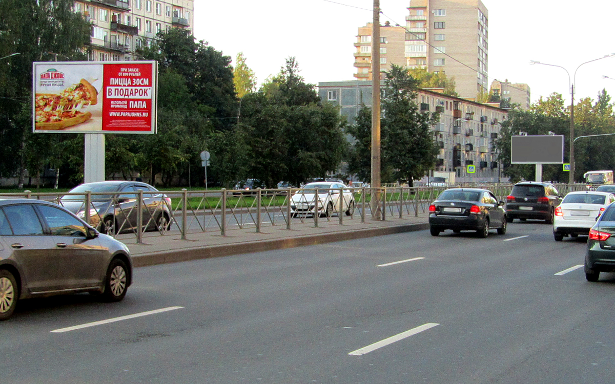 Фотография рекламного носителя, тип: Билборд 3x6, адрес: Энергетиков пр-т., д.30, корп.1, Санкт-Петербург, Россия. Сторона B №172142