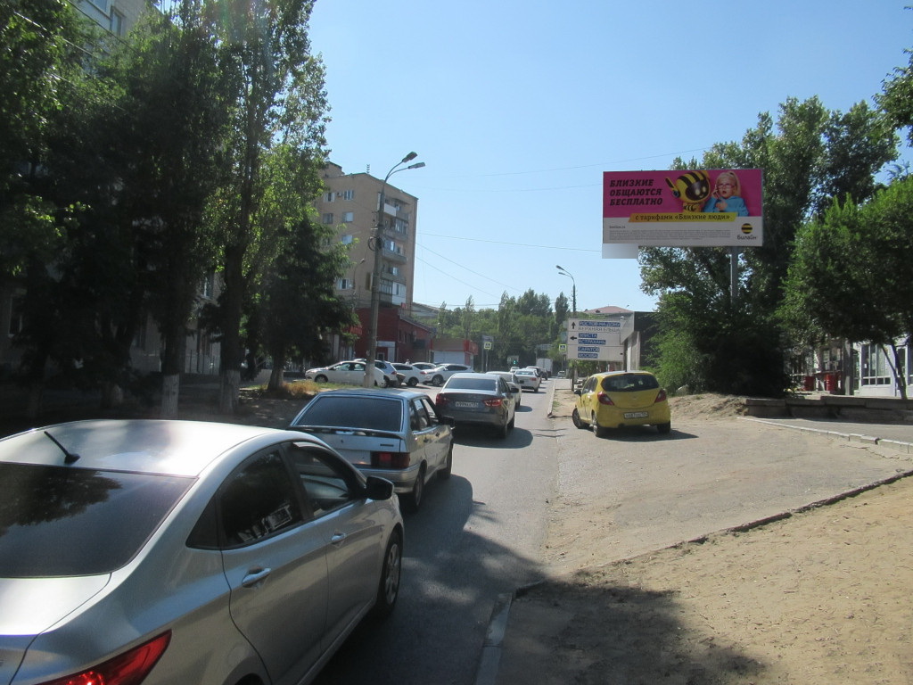 Фотография рекламного носителя, тип: Билборд 3x6, адрес: Казахская ул., д.28, Волгоград, Волгоградская область, Россия. Сторона А №111459