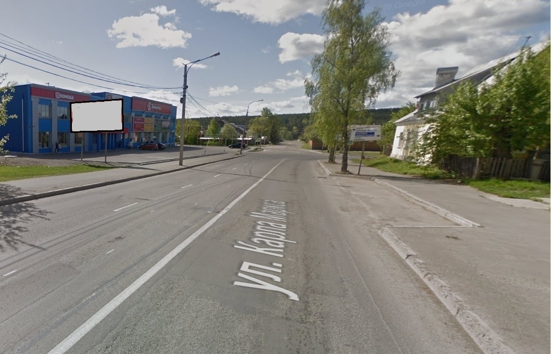 Фотография рекламного носителя, тип: Билборд 3x6, адрес: Карла Маркса ул., Краснотурьинск, Свердловская область, Россия. Сторона Б №1330133