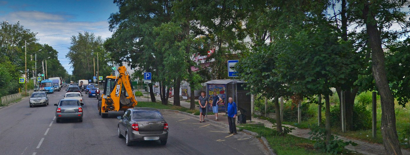 Фотография рекламного носителя, тип: Остановка 1.8x1.2, адрес: Гагарина ул., ост. «Рубежная», поз.2, Тамбов, Тамбовская область, Россия. Сторона А №1088747