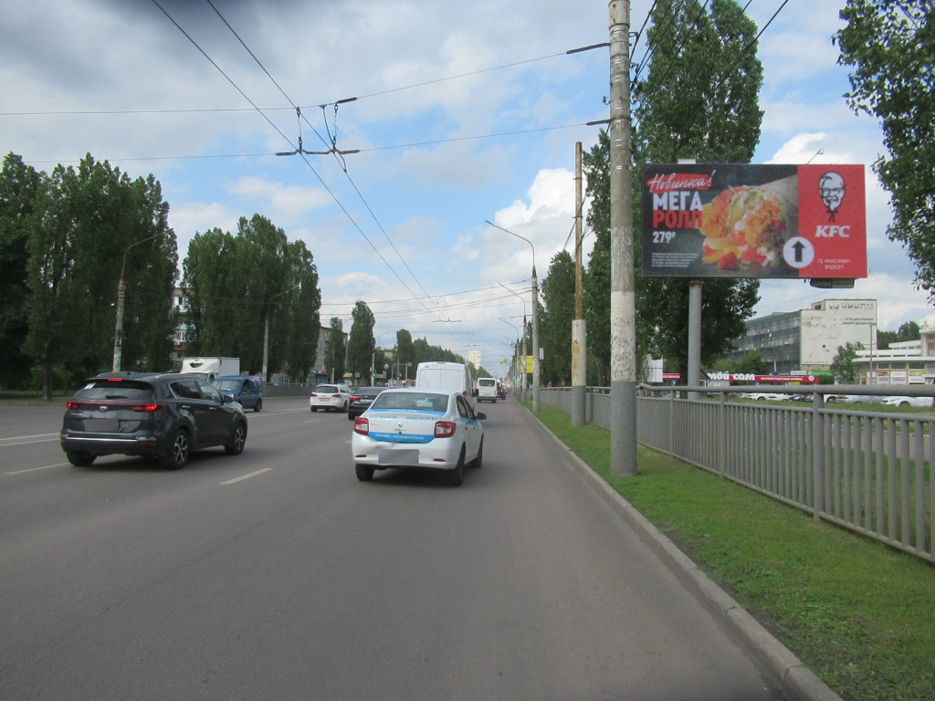 Фотография рекламного носителя, тип: Билборд 3x6, адрес: Ленинский пр-т., д.158/2, Воронеж, Воронежская область, Россия. Сторона А №111731
