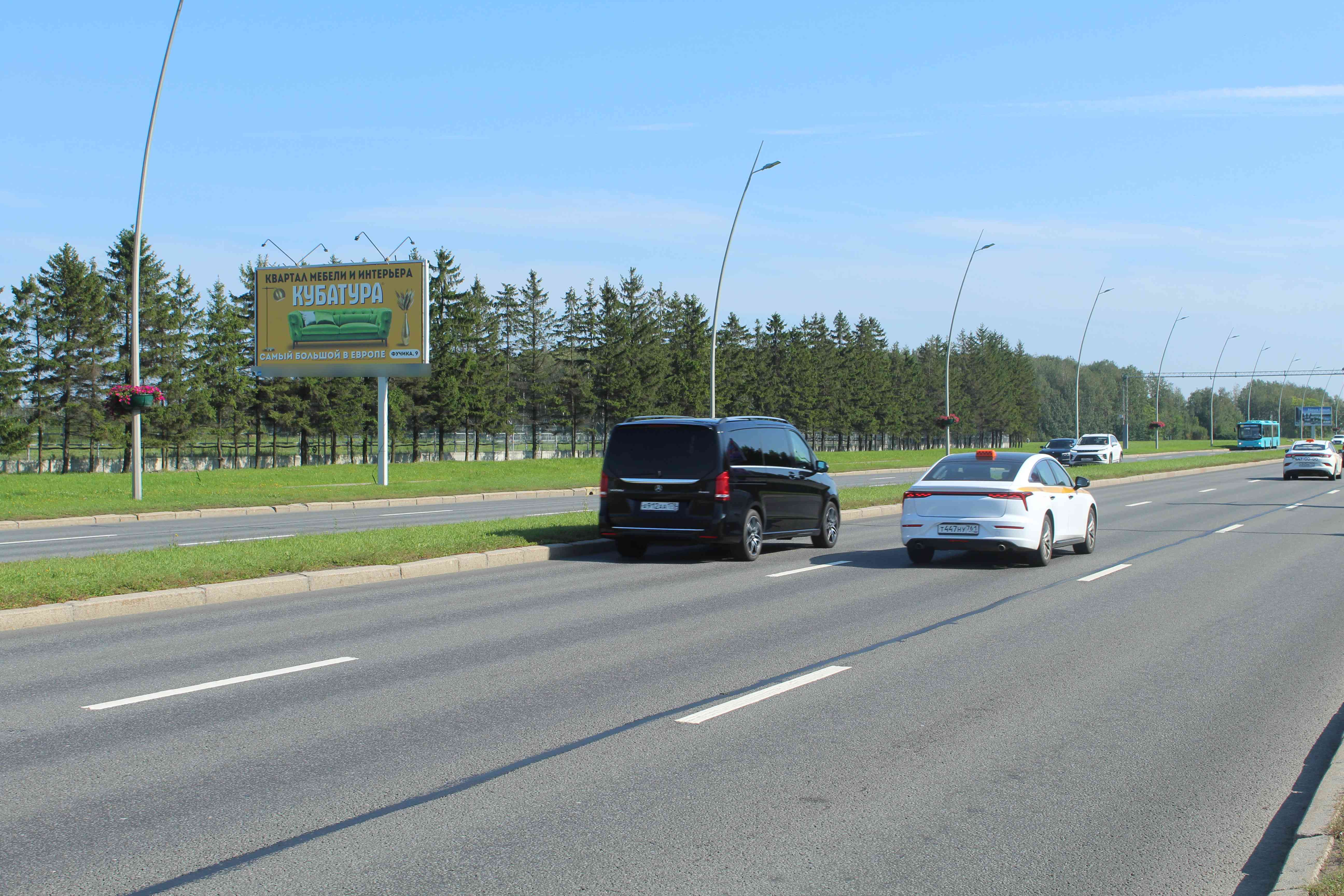 Фотография рекламного носителя, тип: Билборд 3x6, адрес: Пулковское ш., д.37, корп.4, поз.1, Санкт-Петербург, Россия. Сторона Б №207717