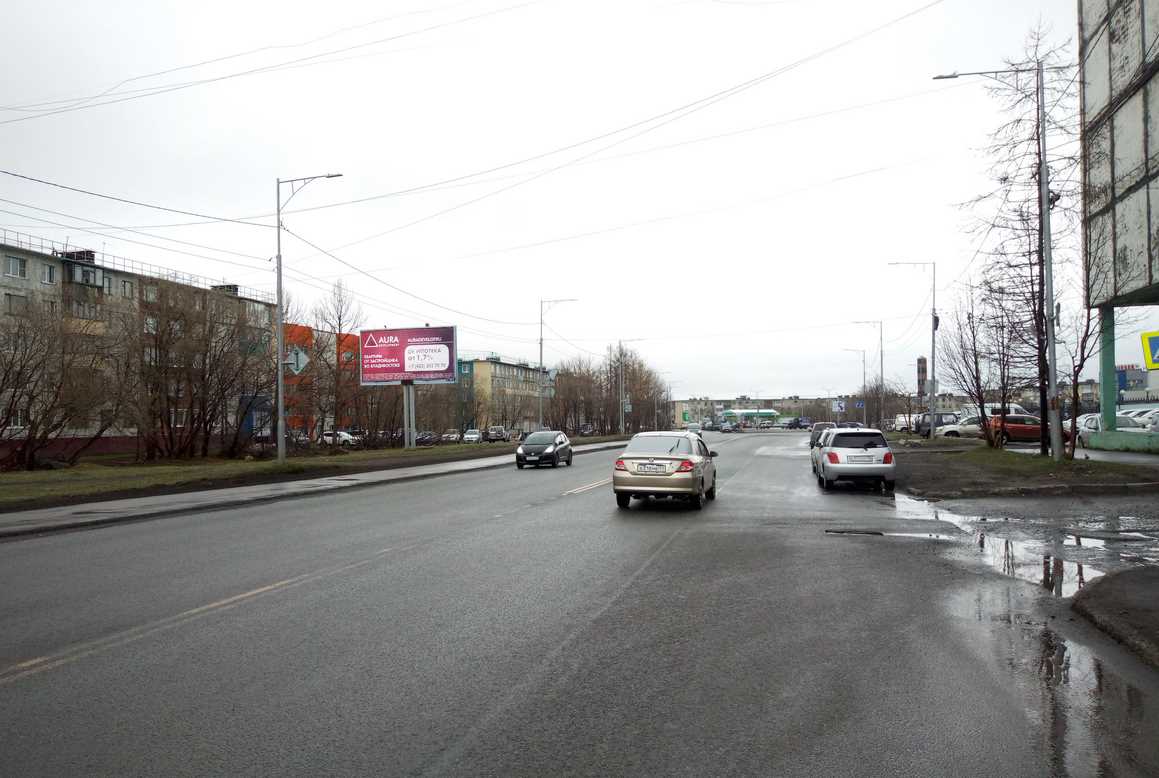 Фотография рекламного носителя, тип: Билборд 3x6, адрес: Тушканова ул., поз.1, Петропавловск-Камчатский, Камчатский край, Россия. Сторона B №1330193