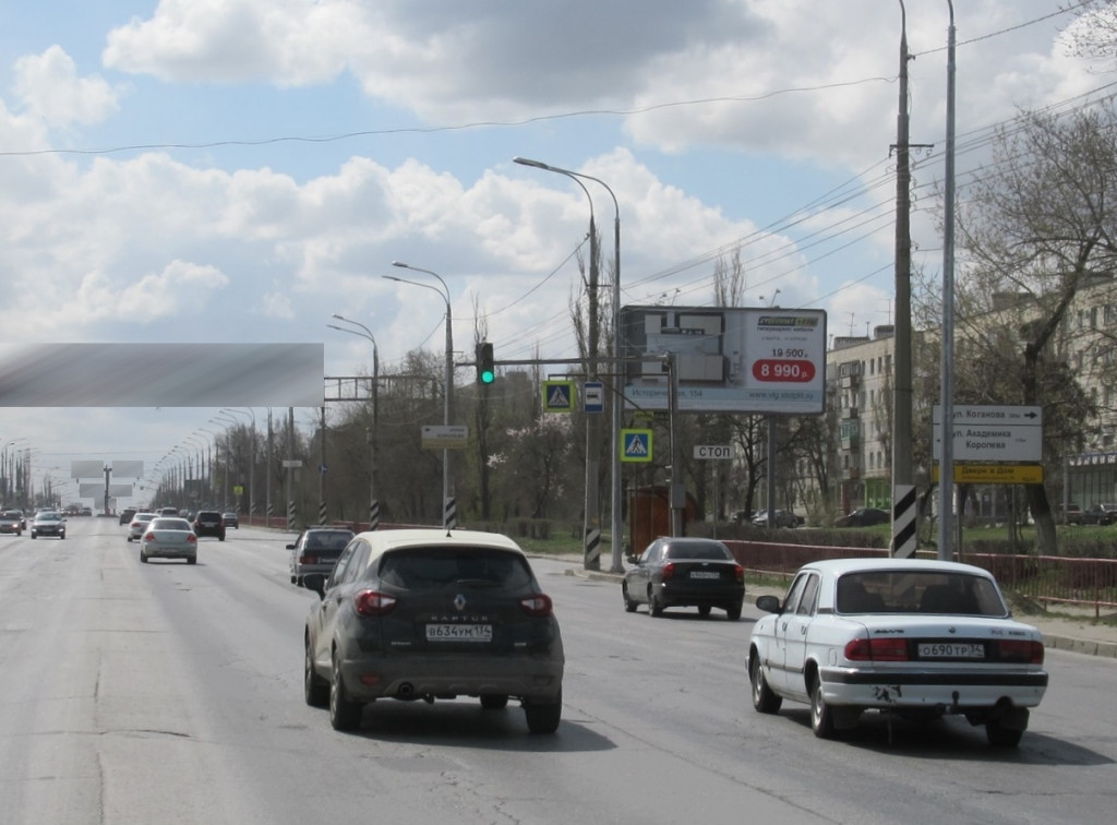 Фотография рекламного носителя, тип: Билборд 3x6, адрес: Университетский пр-т., д.80, Волгоград, Волгоградская область, Россия. Сторона А №111461