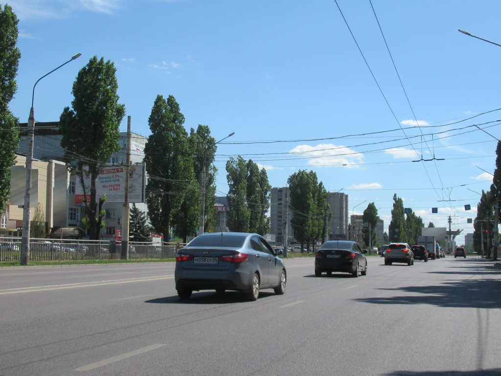 Фотография рекламного носителя, тип: Билборд 3x6, адрес: Ленинский пр-т., д.158/2, Воронеж, Воронежская область, Россия. Сторона Б №111732