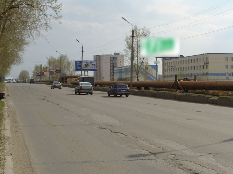 Фотография рекламного носителя, тип: Билборд 3x6, адрес: 8 июля ул., д.5 X Орловская ул., Миасс, Челябинская область, Россия. Сторона А №1359803