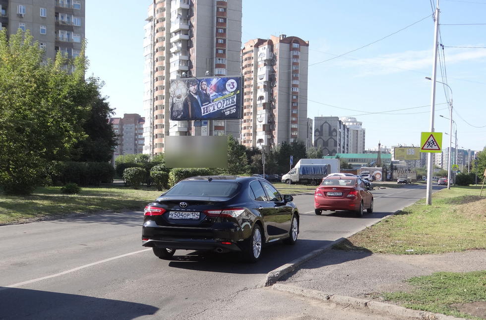 Фотография рекламного носителя, тип: Билборд 3x6, адрес: Весны ул., д.22, Красноярск, Красноярский край, Россия. Сторона B №210469