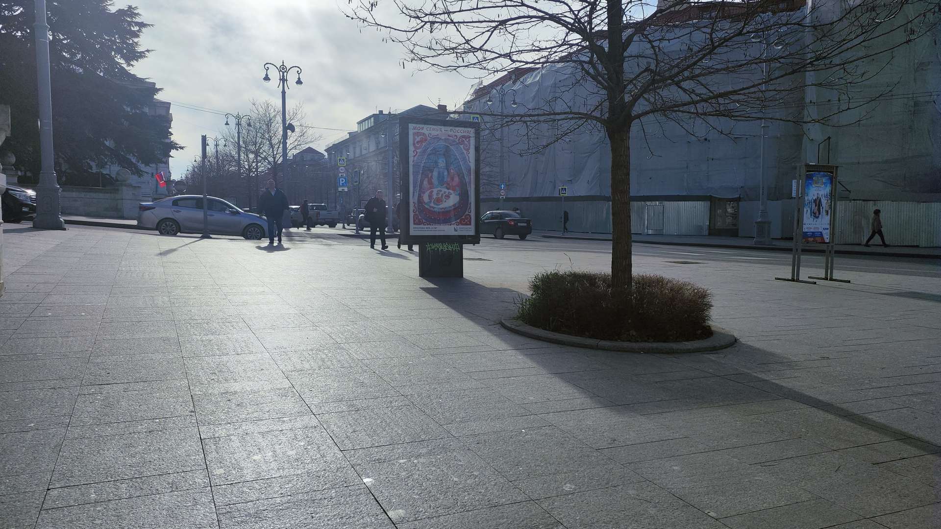 Фотография рекламного носителя, тип: Ситиформат 1.8x1.2, адрес: Большая Морская ул., д.1, Севастополь, Россия. Сторона B1-B5 №1373590