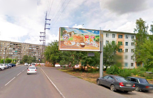 Фотография рекламного носителя, тип: Билборд 3x6, адрес: Кожевенный пер., д.38, Бийск, Алтайский край, Россия. Сторона А №708409