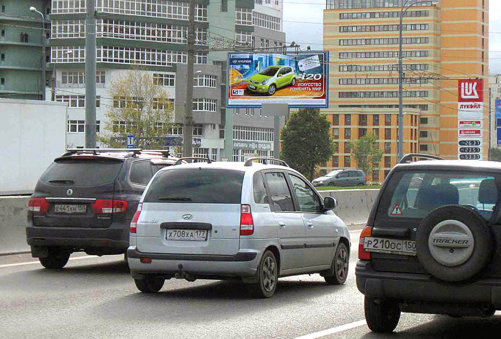 Фотография рекламного носителя, тип: Билборд 3x6, адрес: Алтуфьевское ш., д.52, Москва, Россия. Сторона B №12317