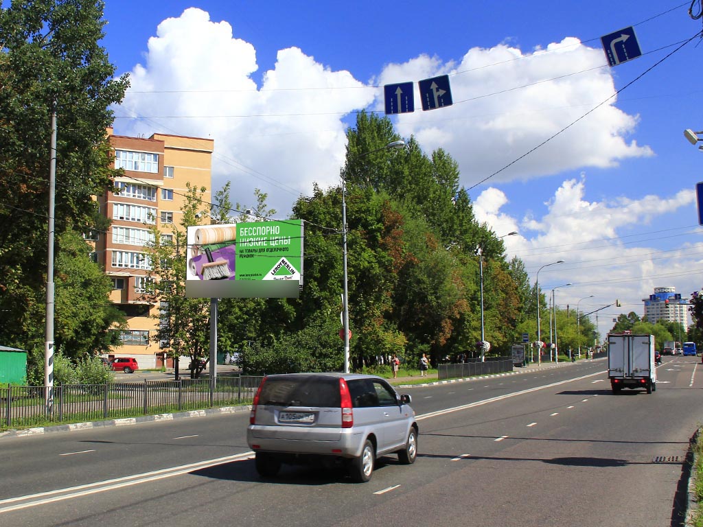 Фотография рекламного носителя, тип: Билборд 3x6, адрес: Гарибальди ул., д.15, корп.1, Москва, Россия. Сторона B №79465
