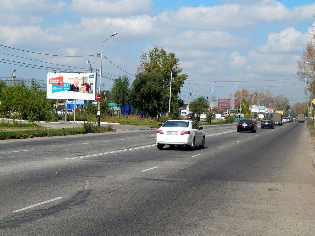 Фотография рекламного носителя, тип: Билборд 3x6, адрес: 60 лет Октября пр-т., д.86, Хабаровск, Хабаровский край, Россия. Сторона Б №92689