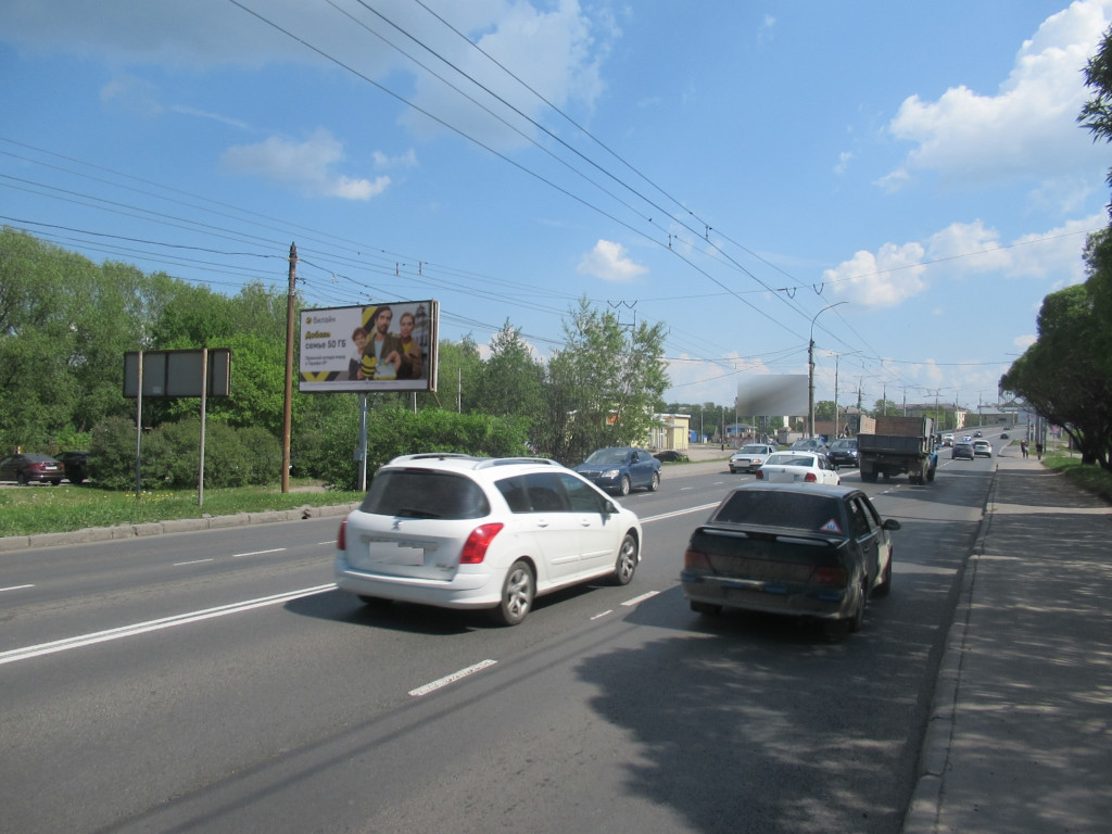 Фотография рекламного носителя, тип: Билборд 3x6, адрес: Предтеченская ул., д.10, Вологда, Вологодская область, Россия. Сторона Б №208114