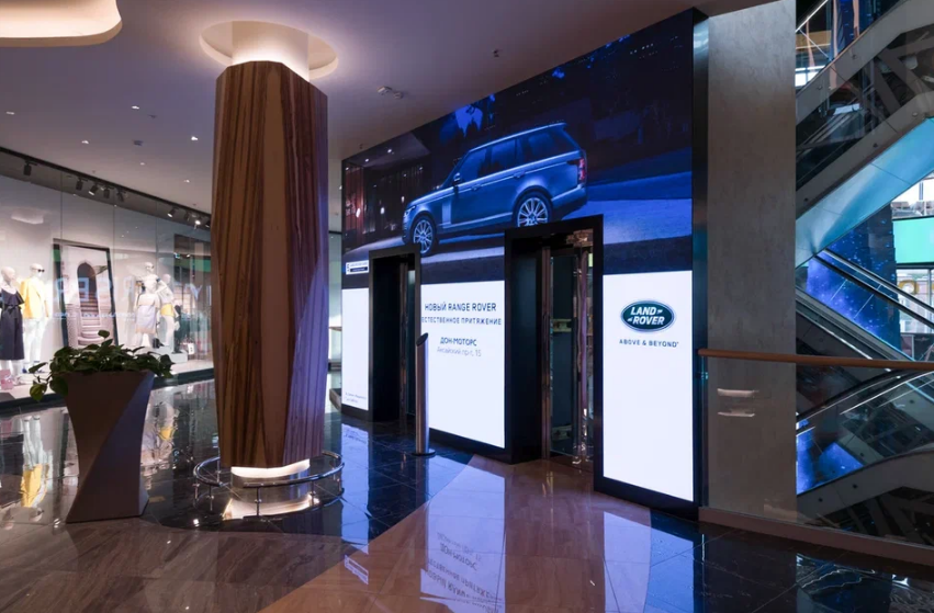 Фотография рекламного носителя, тип: Видеоэкран, адрес: Торговый центр «Горизонт», Михаила Нагибина пр-т., д.32/2, Ростов-на-Дону, Ростовская область, Россия. Сторона/вариант №1361044