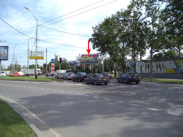 Фотография рекламного носителя, тип: Билборд 3x6, адрес: Сормовская ул. Х Старокубанская ул., Краснодар, Краснодарский край, Россия. Сторона А1-А3 №235861