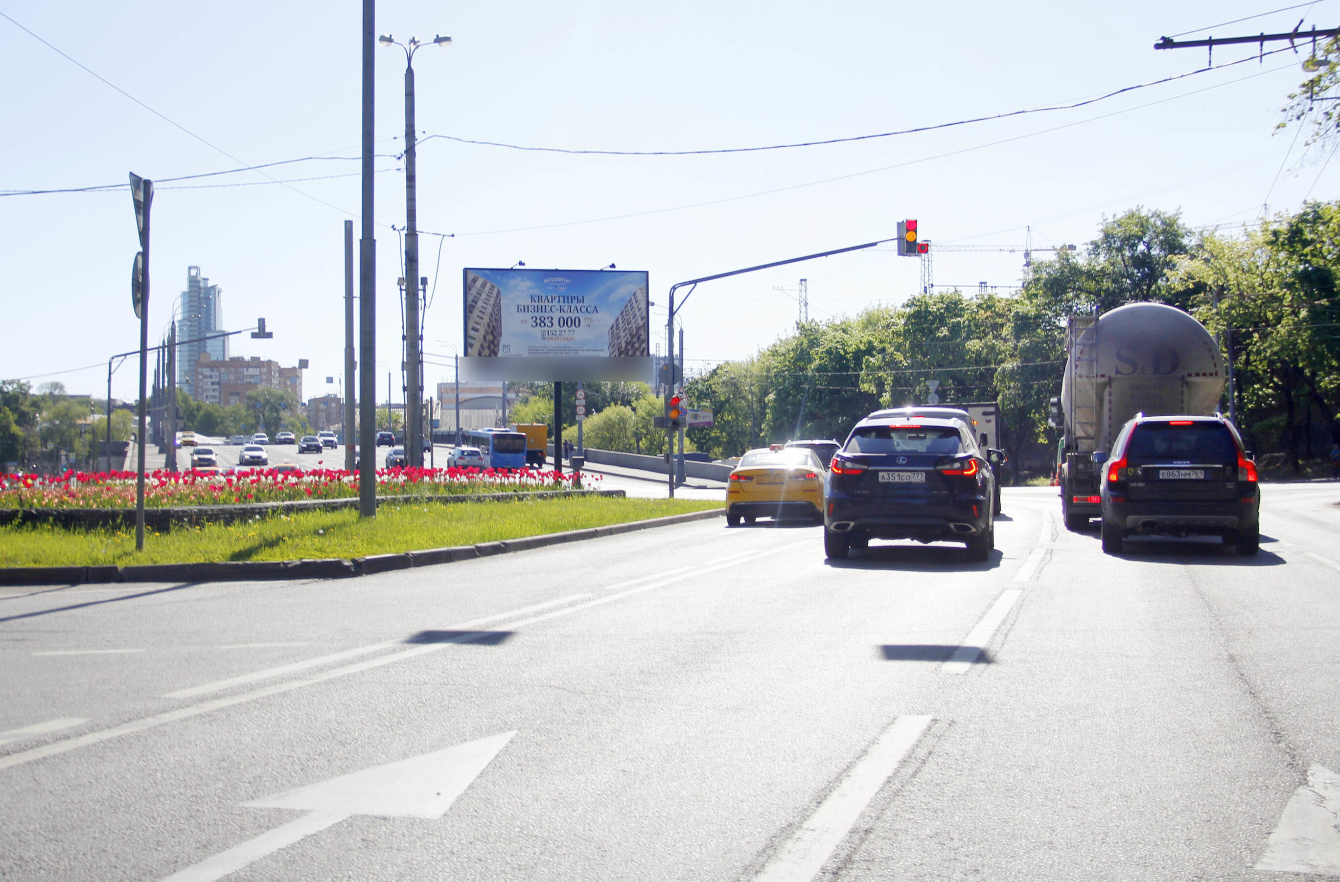 Фотография рекламного носителя, тип: Билборд 3x6, адрес: Гастелло ул., д.44, Москва, Россия. Сторона А №277756
