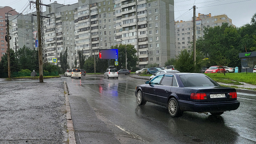 Фотография рекламного носителя, тип: Билборд 3x6, адрес: Богдана Хмельницкогоул., д.40, Омск, Омская область, Россия. Сторона А №1010203