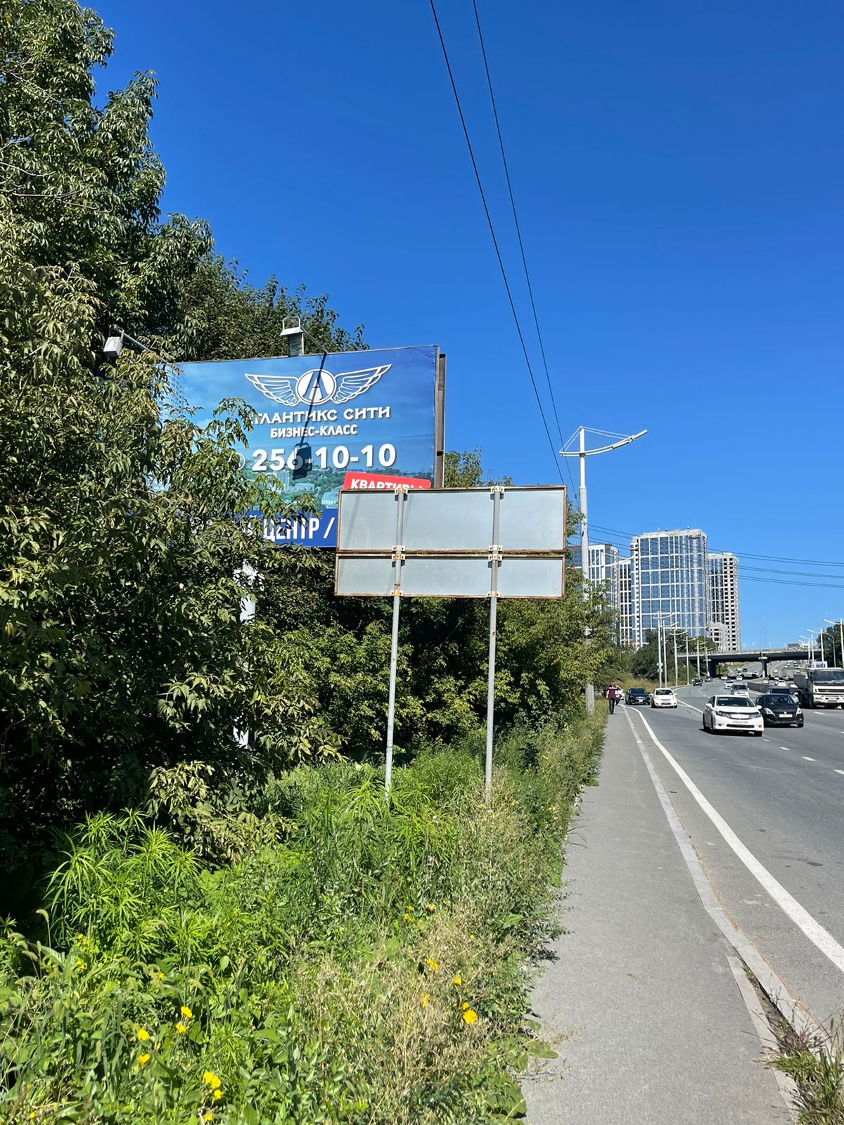 Фотография рекламного носителя, тип: Билборд 3x6, адрес: Маковского ул., д.58, Владивосток, Приморский край, Россия. Сторона Б №1350184