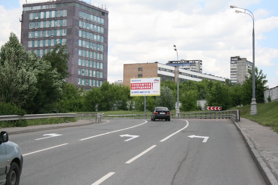 Фотография рекламного носителя, тип: Билборд 3x6, адрес: Восточное полукольцо, Москва, Россия. Сторона А №93127