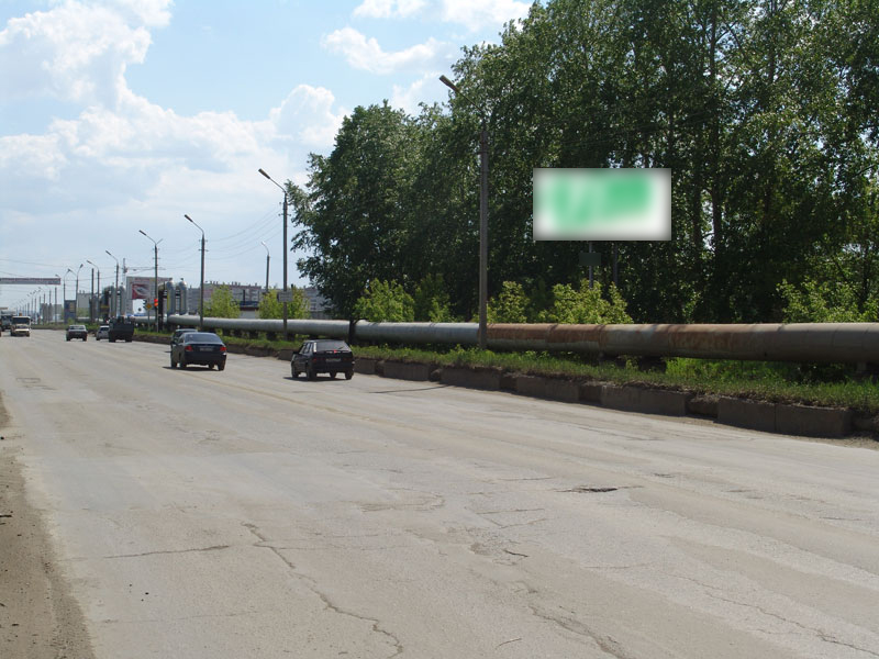 Фотография рекламного носителя, тип: Билборд 3x6, адрес: 8 июля ул., д.27, Миасс, Челябинская область, Россия. Сторона А №1359805