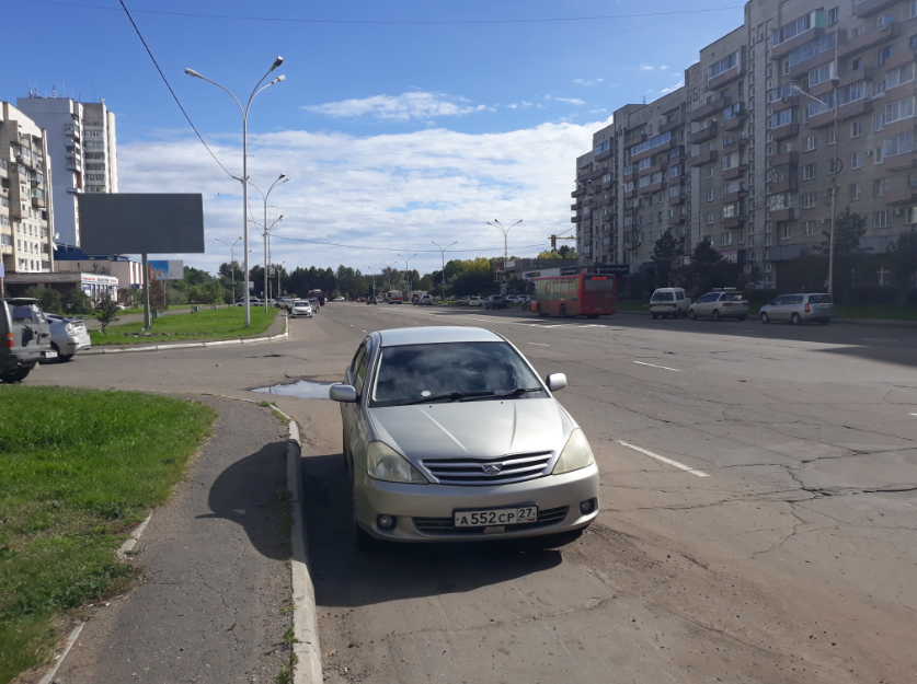 Фотография рекламного носителя, тип: Билборд 3x6, адрес: Первостроителей пр-т., д.18, Комсомольск-на-Амуре, Хабаровский край, Россия. Сторона Б №842994