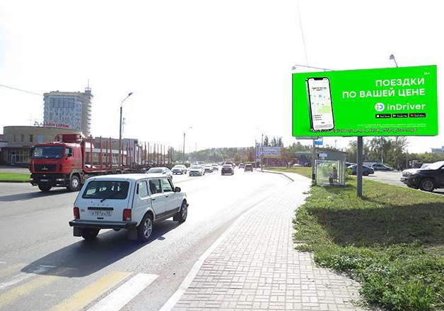 Фотография рекламного носителя, тип: Билборд 3x6, адрес: Маршала Жукова ул., д.111, Омск, Омская область, Россия. Сторона А №604437