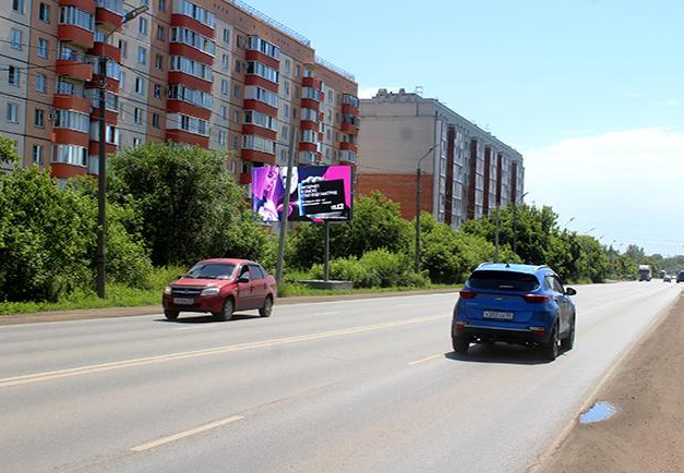 Фотография рекламного носителя, тип: Билборд 3x6, адрес: Мельничная ул., д.89, корп.7, Омск, Омская область, Россия. Сторона Б №616818