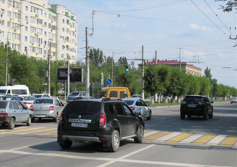Фотография рекламного носителя, тип: Билборд 3x6, адрес: Жукова пр-т. Х Качинцев ул., Волгоград, Волгоградская область, Россия. Сторона Б №111197