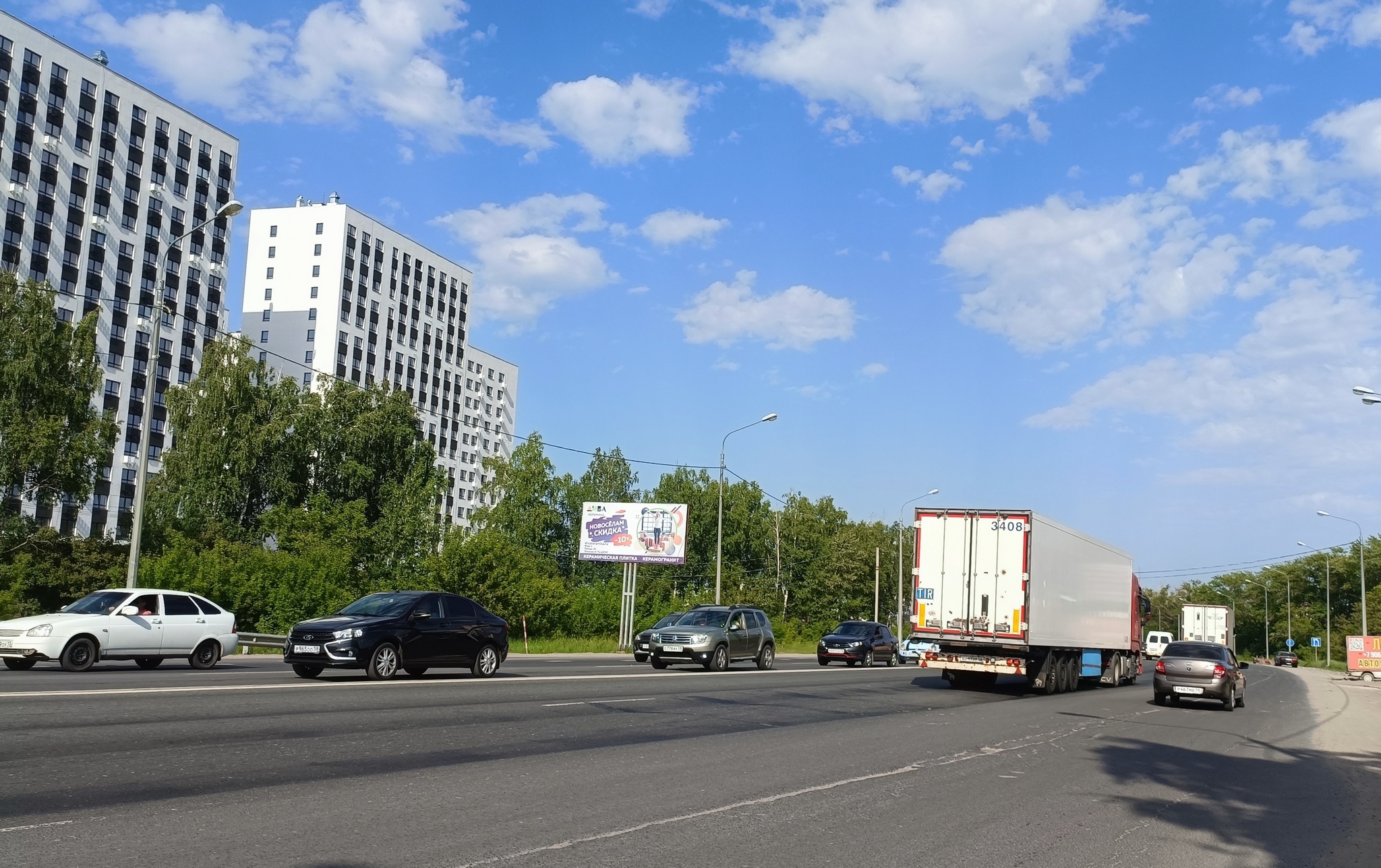 Фотография рекламного носителя, тип: Билборд 3x6, адрес: М5 Роснефть, Пенза, Пензенская область, Россия. Сторона Б №999488