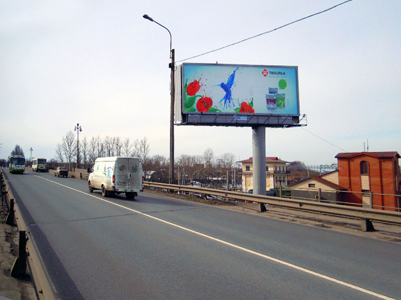 Фотография рекламного носителя, тип: Суперсайт 5x15, адрес: Маршала Жукова пр-т. Х Народного Ополчения пр-т., Санкт-Петербург, Россия. Сторона А №164859