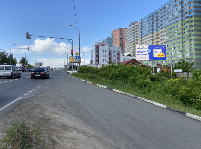 Фотография рекламного носителя, тип: Билборд 3x6, адрес: Красная Поляна ул., д.1, Нижний Новгород, Нижегородская область, Россия. Сторона A №1323569