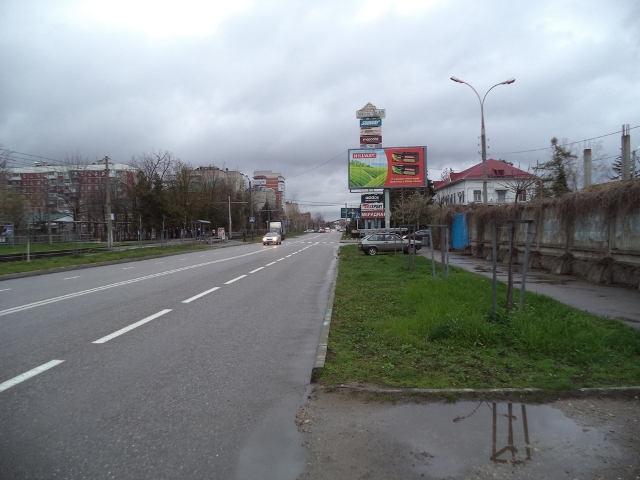 Фотография рекламного носителя, тип: Билборд 3x6, адрес: Стасова ул., д.176, Краснодар, Краснодарский край, Россия. Сторона А1-А3 №235930