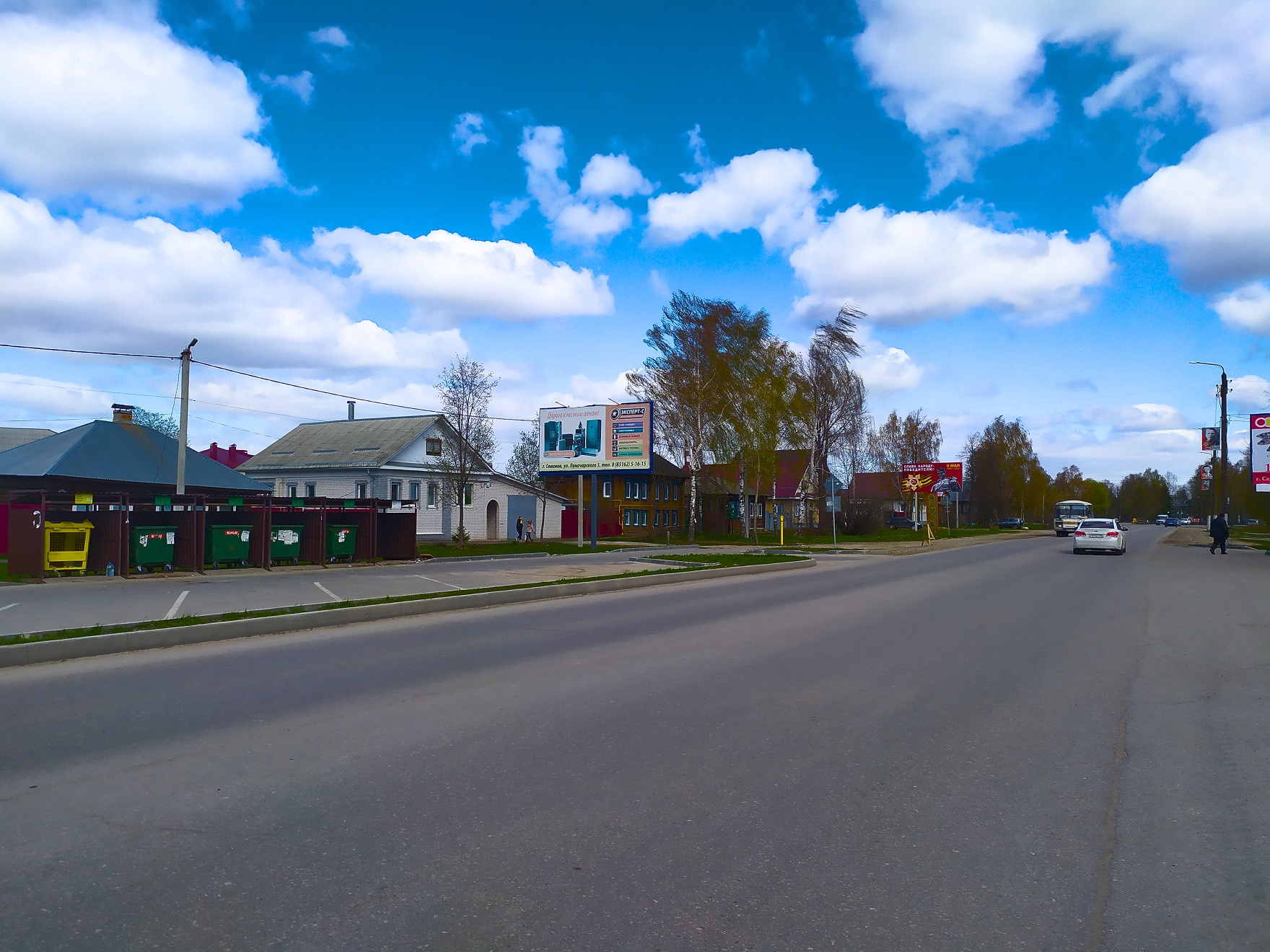 Фотография рекламного носителя, тип: Билборд 3x6, адрес: Семенов г., Краюшкина ул., д.12, Нижний Новгород, Нижегородская область, Россия. Сторона Б №248771